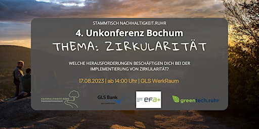 Hauptbild für 4. Unkonferenz Bochum: Zirkularität