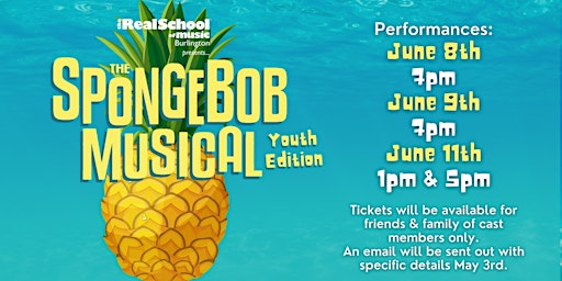 The Real School of Music presents The Spongebob Musical: Youth Edition