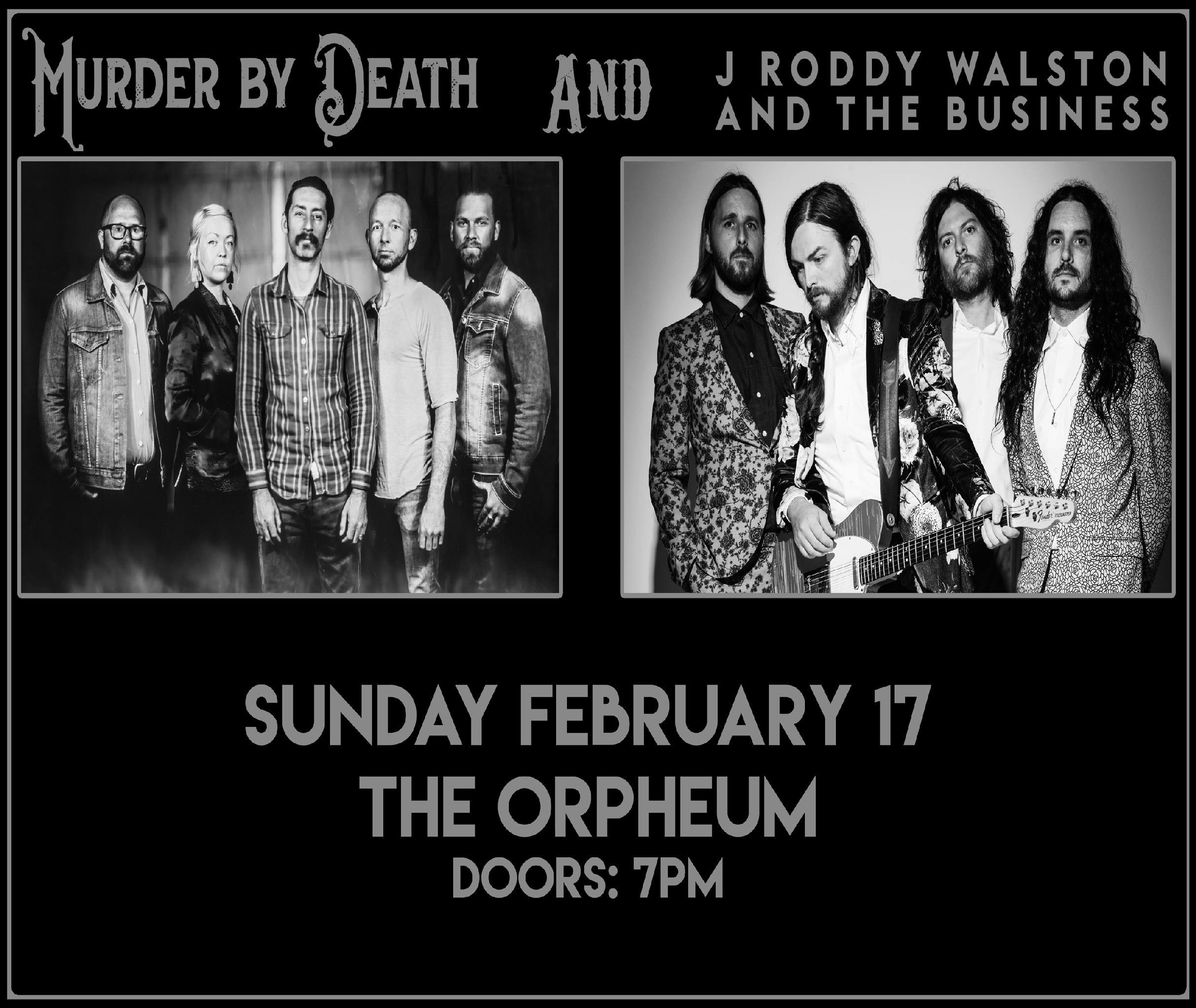 Murder By Death & J Roddy Walston & The Business