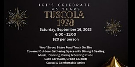 Tuscola High Class of 1978 - 45th Reunion