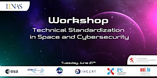 Image principale de Workshop – Technical Standardization in Space and Cybersecurity