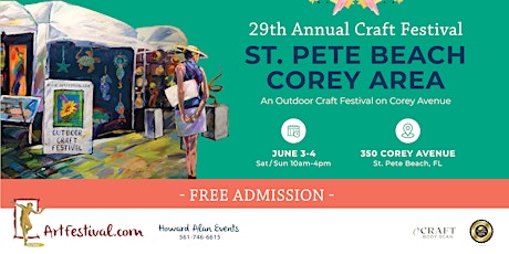 29th Annual St. Pete Beach Corey Area Craft Festival