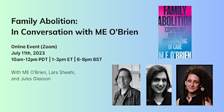 Book Launch: ME O'Brien's 'Family Abolition'