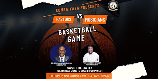 Imagen principal de Pastor Vs Musicians Basketball Game