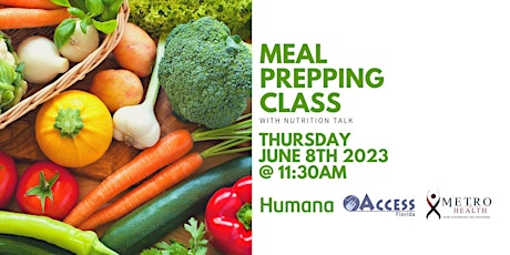 Meal prepping class  at MetroHealth of Apopka