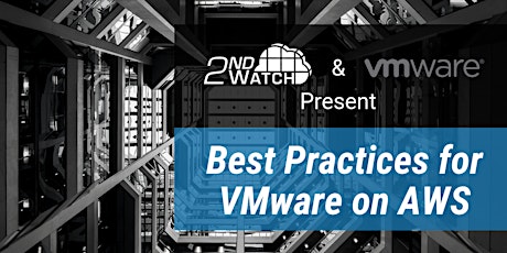 Best Practices for VMware on AWS  primary image