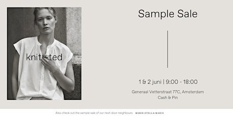 Knit-ted Sample Sale SS23
