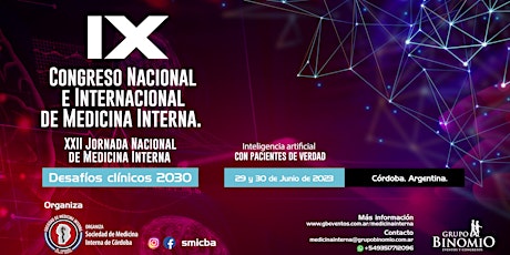 Imagen principal de IX CONGRESO NACIONAL E INTERNACIONAL DE MEDICINA INTERNA