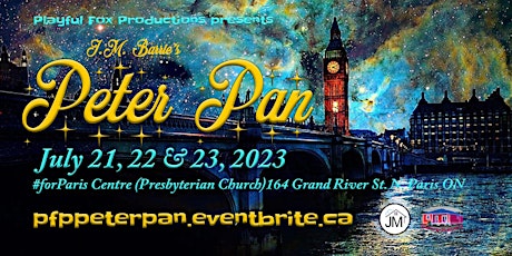 Playful Fox Productions presents: J.M. Barrie's Peter Pan