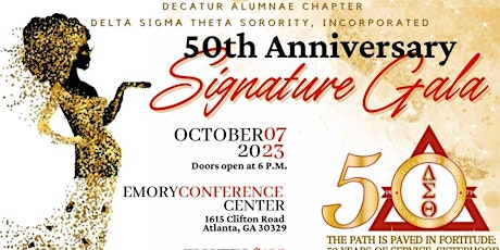 Decatur Alumnae Chapter 50th Anniversary Signature Gala