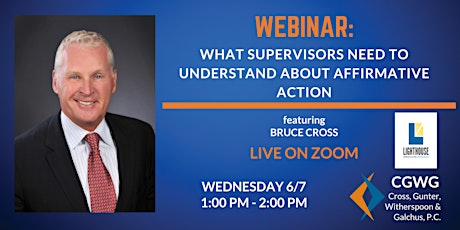 WEBINAR: What Supervisors Need to Understand About Affirmative Action