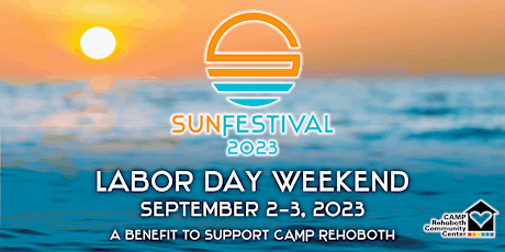 SUNFESTIVAL 2023 - A fundraiser to benefit CAMP Rehoboth!