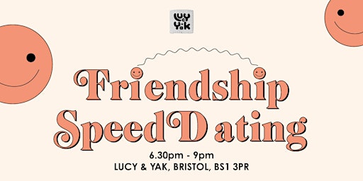 Friendship Speed Dating at Lucy & Yak Bristol, with music from Kaleida Wild primary image