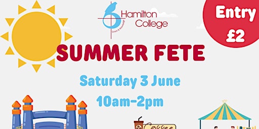 Hamilton College 40th Anniversary Summer Fete primary image