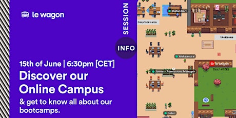 Discover our Online Campus at Le Wagon | Live & Interactive Info Session