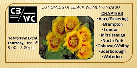CONGRESS OF BLACK WOMEN ONTARIO -- BLACK WOMEN'S CAFE & NETWORKING primary image