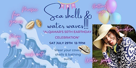 Sea Shells & Water Waves (AlQamar's 50th Birthday Celebration)