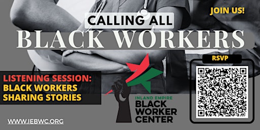 Listening Session: Black Workers primary image