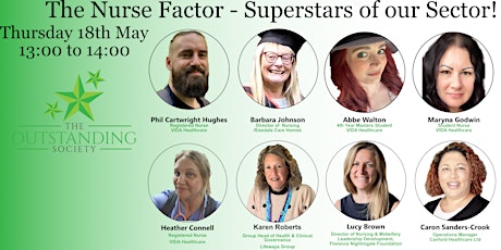 The Nurse Factor – Superstars of our sector! primary image