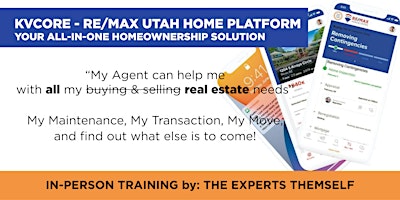 kvCORE - RE/MAX Utah Home Platform: Your All-In-One Homeownership Solution primary image