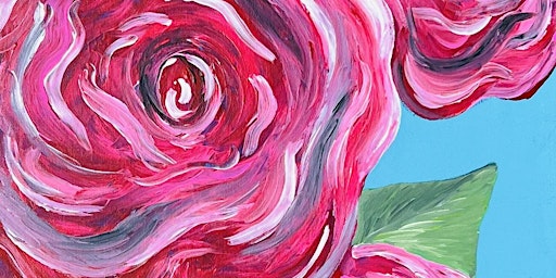 Paint and Sip - A Rose is a Rose primary image
