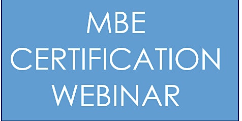 NCMSDC MBE Pre-Certification Webinar 2024 Series primary image