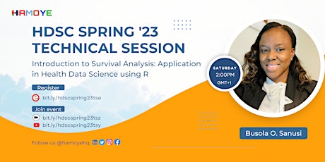 HDSC Spring '23 Technical Session I