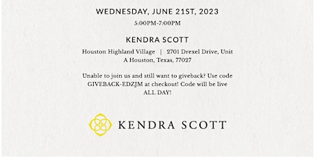 WMN | Kendra Gives Back Party!