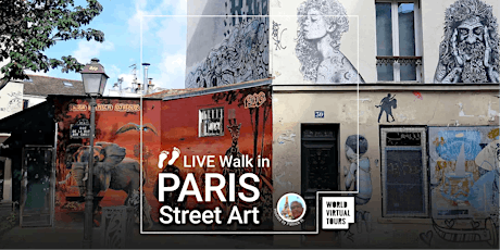 Live Walk in Paris: Street Art