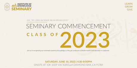 IOK Seminary Commencement - Class of 2023
