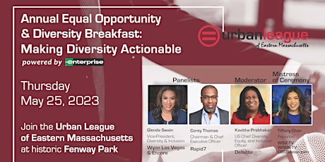 Primaire afbeelding van Annual Equal Opportunity & Diversity Breakfast