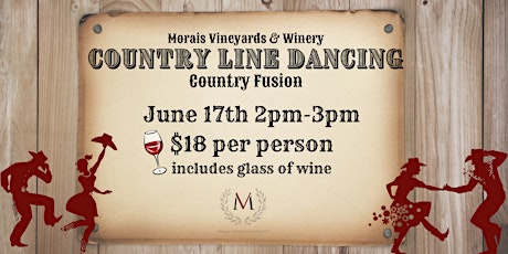 Imagem principal do evento Country Line Dancing at Morais Vineyards & Winery