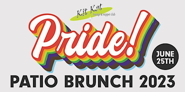Pride Parade Patio Brunch at Kit Kat