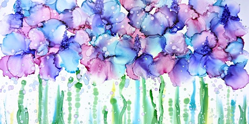 Immagine principale di Evening Workshop: Introduction to Alcohol Inks 