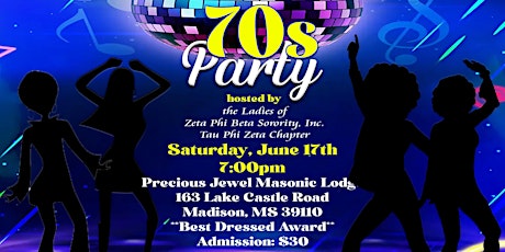 Tau Phi Zeta's 70s Party