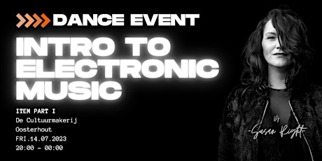 Intro to Electronic Music is a event for Electronic Music Makers  & Lovers