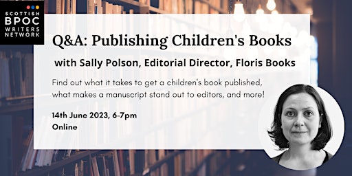 Imagen principal de Q&A: Publishing Children's Books - Sally Polson, Floris Books