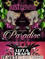 JUST CAVALLI MILANO - VENERDI 15 FEBBRAIO 2019 - PARADISE - APERITIVO E SERATA - LISTA MIAMI - LISTE E TAVOLI AL 338-7338905