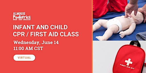 Free Virtual Infant and Child CPR & First Aid Class primary image