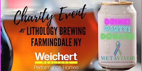 Charity event at LITHOLOGY BREWING in Farmingdale with food served