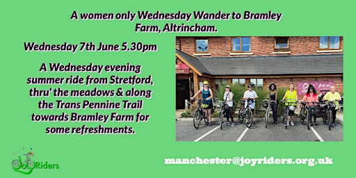 Wednesday Wander for Women only, to Bramley Farm in Altrincham primary image