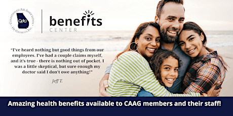 CAAG Benefits Center Webinar