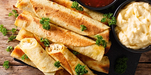 FREE Virtual Cooking Class: Taquitos & Cilantro Lime Chopped Salad primary image