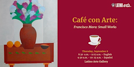 Imagem principal do evento Café con Arte: Francisco Mora - Small Works