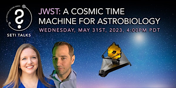 JWST: A Cosmic Time Machine for Astrobiology