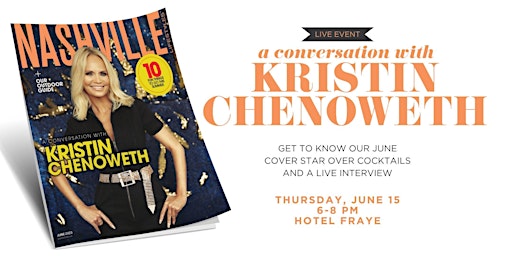 Imagem principal de LIVE EVENT: A Conversation with Kristin Chenoweth