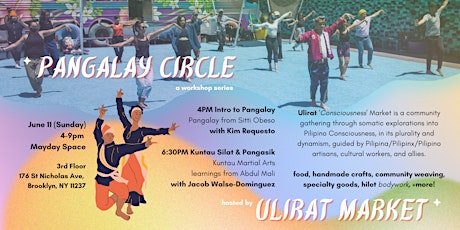 Pangalay Circle Movement Workshop Series hosted by Ulirat Market