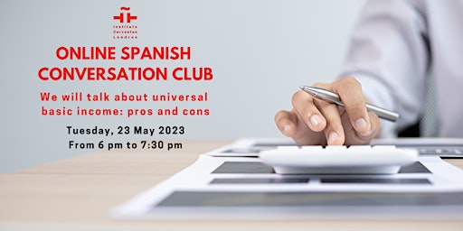 Online Spanish Conversation Club - Tuesday, 23 May -  6pm primary image