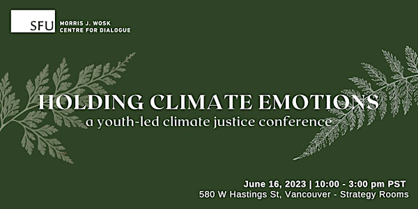 Holding Climate Emotions: A Youth-Led Climate Justice Conference