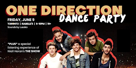 1D  Dance Party in celebration of Niall Horan (Toronto)